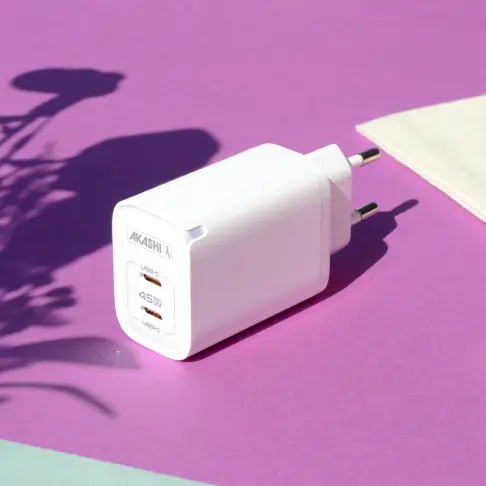 Chargeur secteur AKASHI ALTACPD45WH - 3