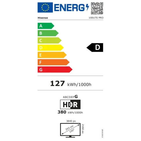 Tv led 100'' HISENSE 100U7SPRO - 2