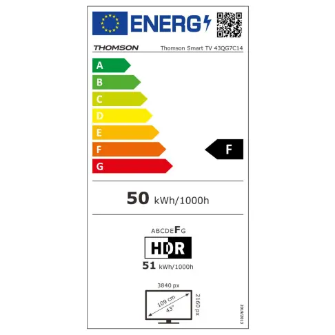 Tv led 43'' THOMSON 43QG7C14 - 13
