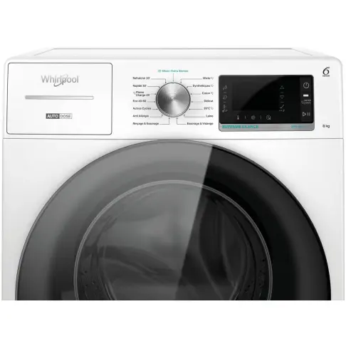 Lave-linge hublot WHIRLPOOL W8W846WBFR - 2