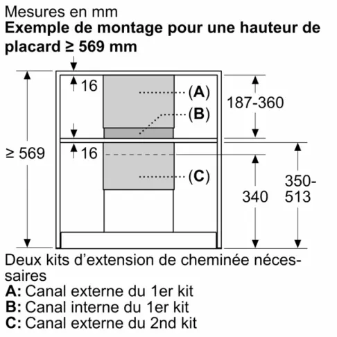Accessoire hotte SIEMENS LZ11IBN61 - 3
