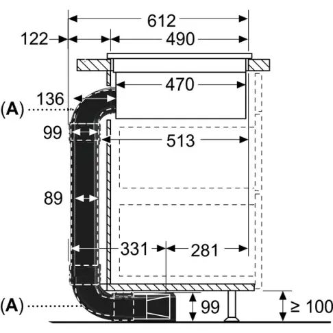 Accessoire hotte BOSCH HEZ9VDKR0 - 2