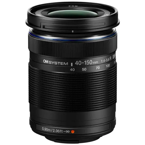 Zoom reflex numérique OM SYSTEM 40-150/4-5.6 R BK EZM 4015 OM - 1