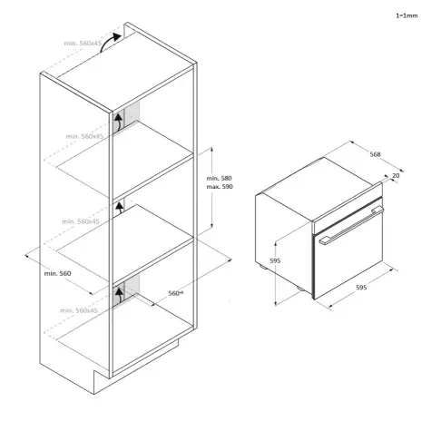 Four pyrolyse HAIER H6ID23B3YTB - 12