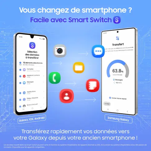 Smartphone SAMSUNG GALAXYS26NOIR256GO - 6