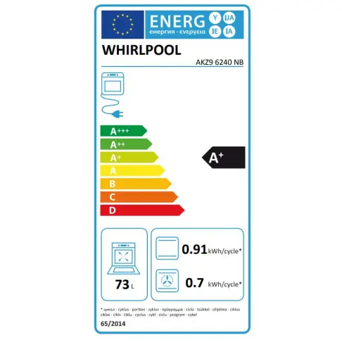 Four catalyse WHIRLPOOL AKZ96240NB - 6