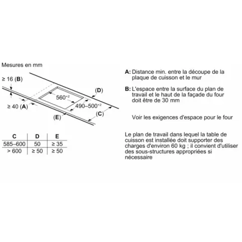 Table à induction BOSCH PVS63KHC1E - 5