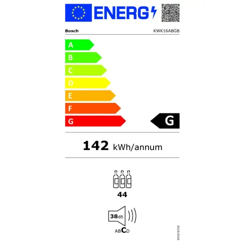 Cave à vin BOSCH KWK16ABGB - 6