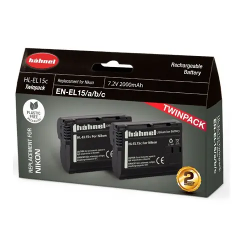 Batterie HAHNEL HL EL 15 C BIPACK - 2
