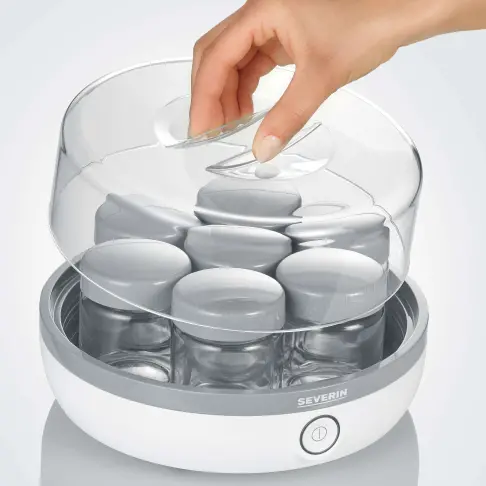 7pots 150ml.13w.blanc/gris. - 5