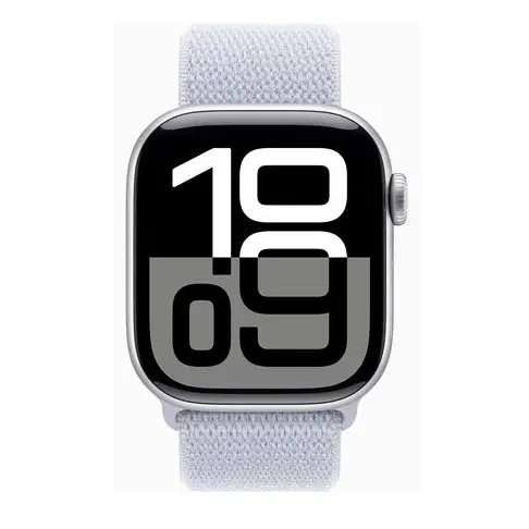 APPLE Watch 10 (GPS) Bleu / Argent 42 mm - MWWD3QF/A - 2