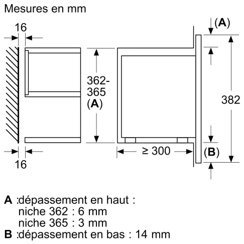 Micro-ondes encastrable monofonction BOSCH BFL7221B1 - 7