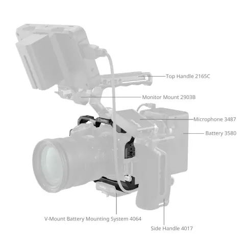 Cage pour appareil photo FEELWORLD SMALLRIG 4519 - 6