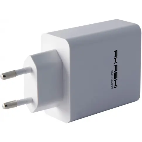 Chargeur secteur usb AKASHI ALT 4 USBAC 5 WH - 3