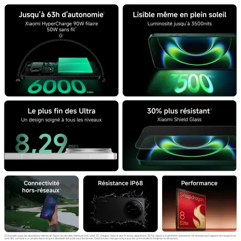 Smartphone XIAOMI 17ULTRANOIR - 4