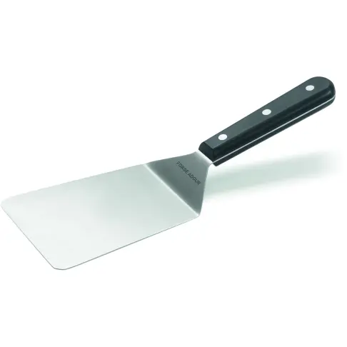 Ustensiles plancha et barbecue FORGE ADOUR SPATULE COUDEE POM - 1