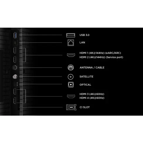 Tv led 85'' TCL 85P89L - 8