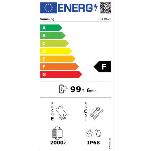 SAMSUNG Galaxy Tab S10 FE+ Wi-Fi Gris - 128Go - 16