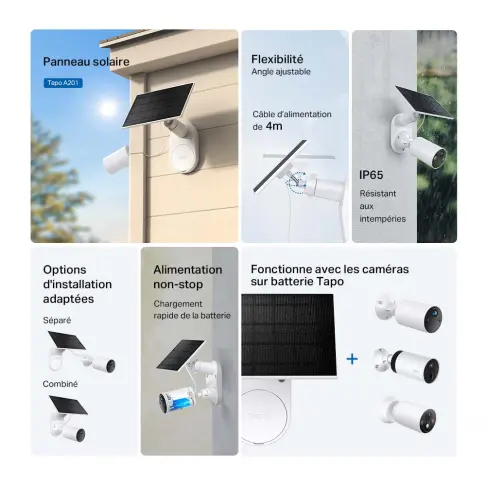 Panneau solaire TPLINK TAPOA201 - 4