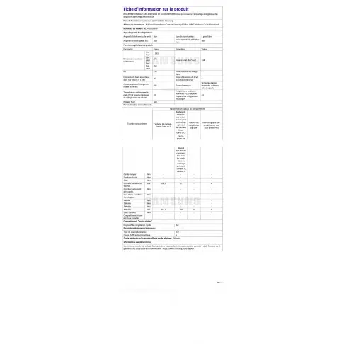 Réfrigérateur combiné inversé SAMSUNG RL34T620FWW - 4