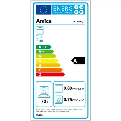 Four pyrolyse AMICA AO2008X1 - 4