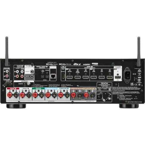 Ampli / tuner audio-vidéo DENON AVRX1800HDAB - 4