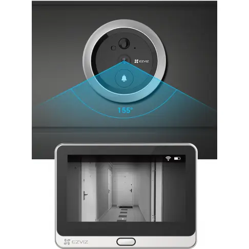 EZVIZ judas intelligent sans fil, WLAN, 1080p HD avec audio