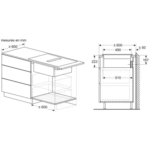 Table aspirante BOSCH PIE611B15E - 5