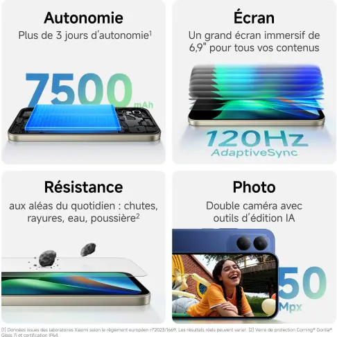 Smartphone XIAOMI REDMI174GBLEU - 6