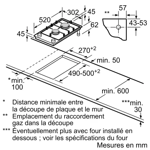 Domino gaz SIEMENS ER3A6BI40 - 6