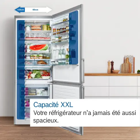 Réfrigérateur combiné inversé BOSCH KGV58VLEAS - 8