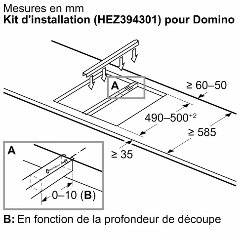 Domino induction BOSCH PXX 375 FB 1 E - 3