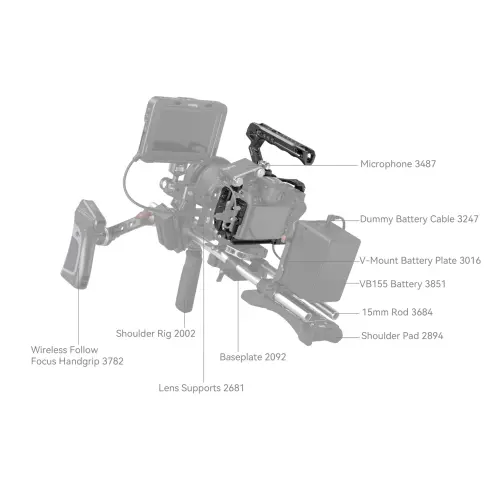 Kit de cage FEELWORLD SMALLRIG 4520 - 7