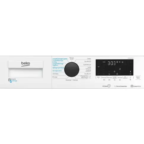 Lave-linge séchant BEKO HTE8614YBST - 2