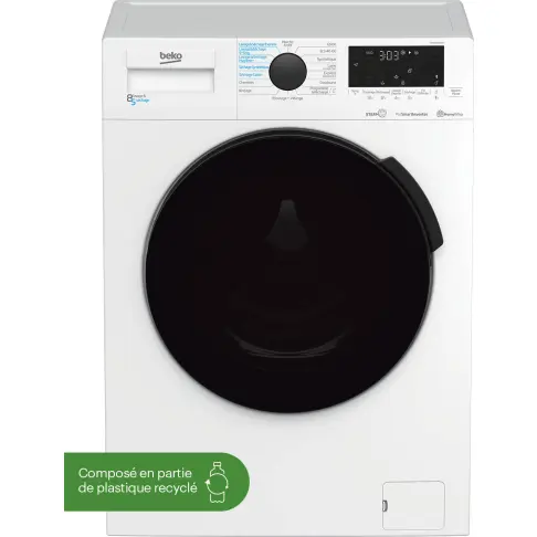 Lave-linge séchant BEKO HTE8614YBST - 1