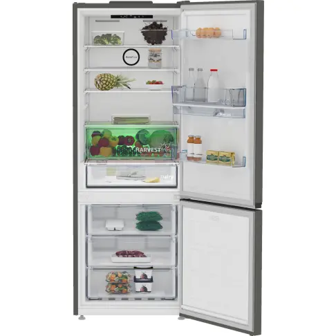 Réfrigérateur combiné inversé BEKO B3RCNE564HDG - 2