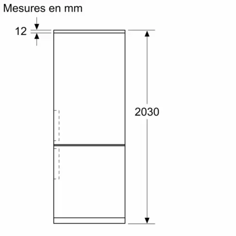 Réfrigérateur combiné inversé BOSCH KGN49AIBT - 9