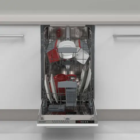 Lave-vaisselle tout intégré 45 cm SHARP QWI1GI47EX - 2