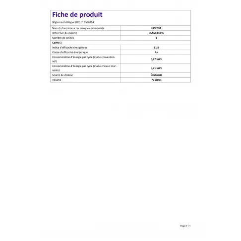 Four pyrolyse  BSA66334PG - 9