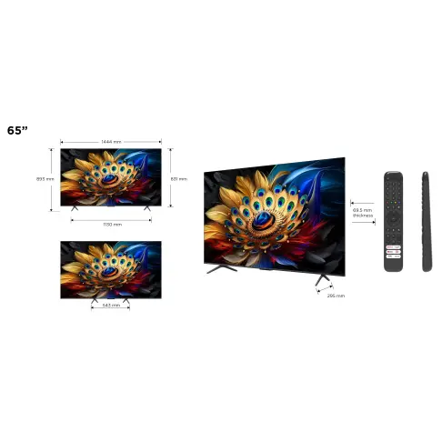 Tv led 65'' TCL 65C69B - 10