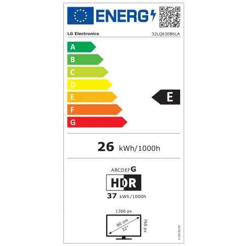 Télé led 32 pouces LG 32LQ630B - 8