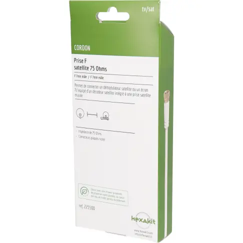 Cordon tv HEXAKIT 225500 - 3