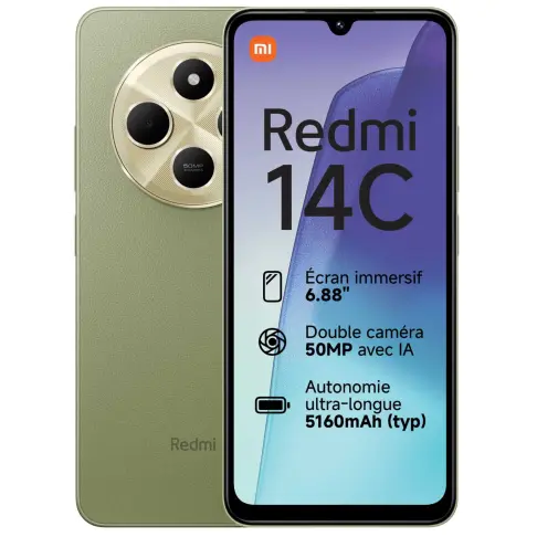 Smartphone XIAOMI REDMI14C256VERT - 1