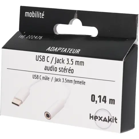 Connectique audio HEXAKIT 222476 - 2