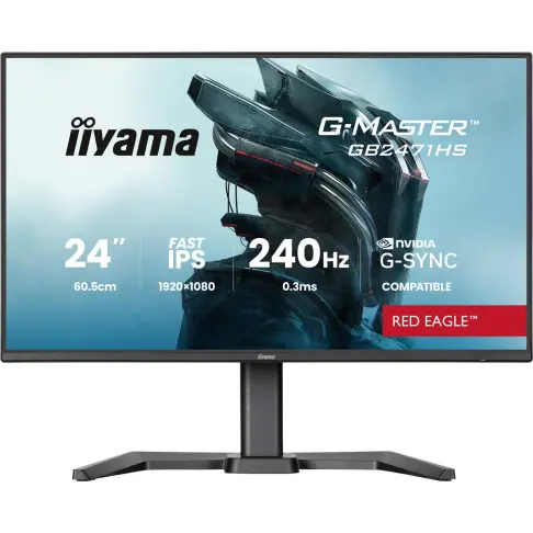 Ecran pc gaming IIYAMA GB2471HS-B1 - 1