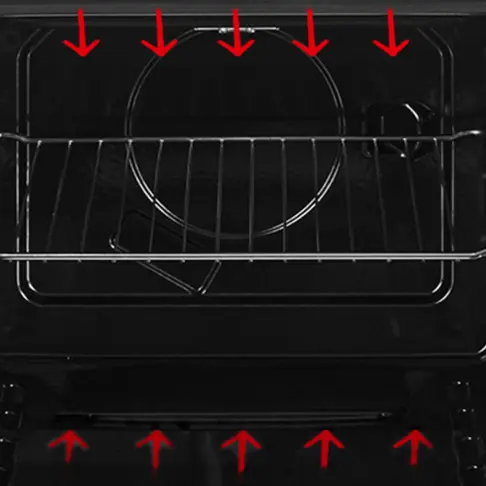 Cuisinière dessus mixte BEKO FSS 53000 DW - 6