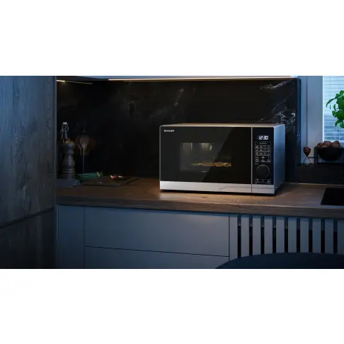 Micro-ondes multifonction SHARP YC-PC254AE-S - 6