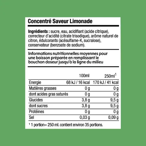 Concentré pour machine à soda SODASTREAM 1024220330 - 7