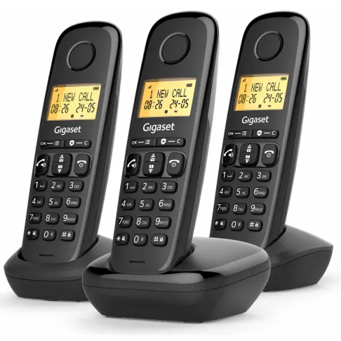 Téléphone sans fil GIGASET BASIC100TRIONOIR - 2