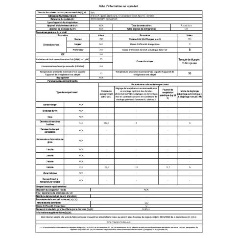Réfrigérateur multi-portes BEKO GNE60542DXPN - 2